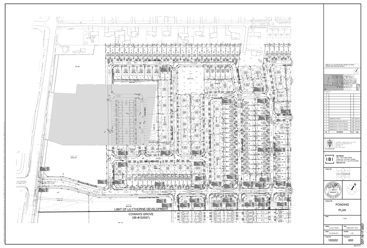 Construction site plan for project from page 49 of the file '2022-01-26 - Design Brief - D07-12-22-0011'
