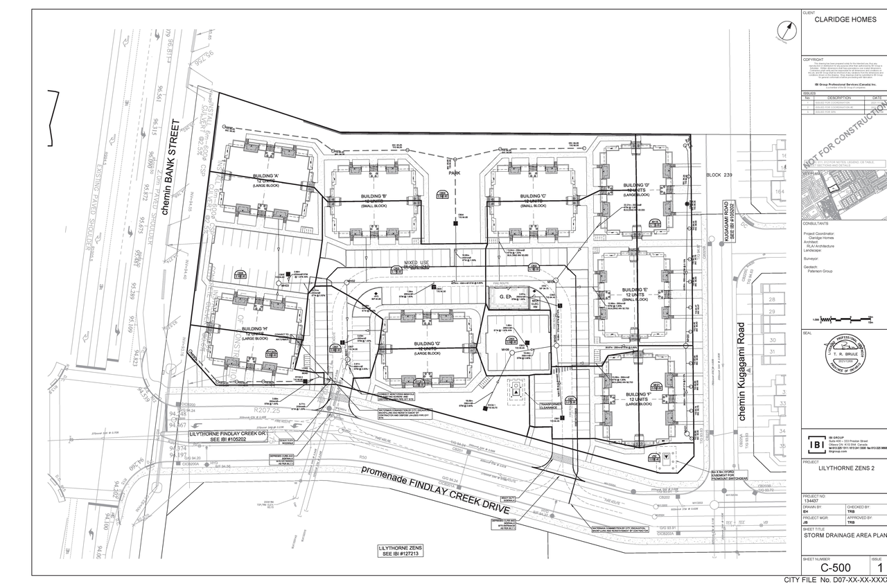 Construction site plan for project from page 53 of the file '2022-01-26 - Design Brief - D07-12-22-0011'