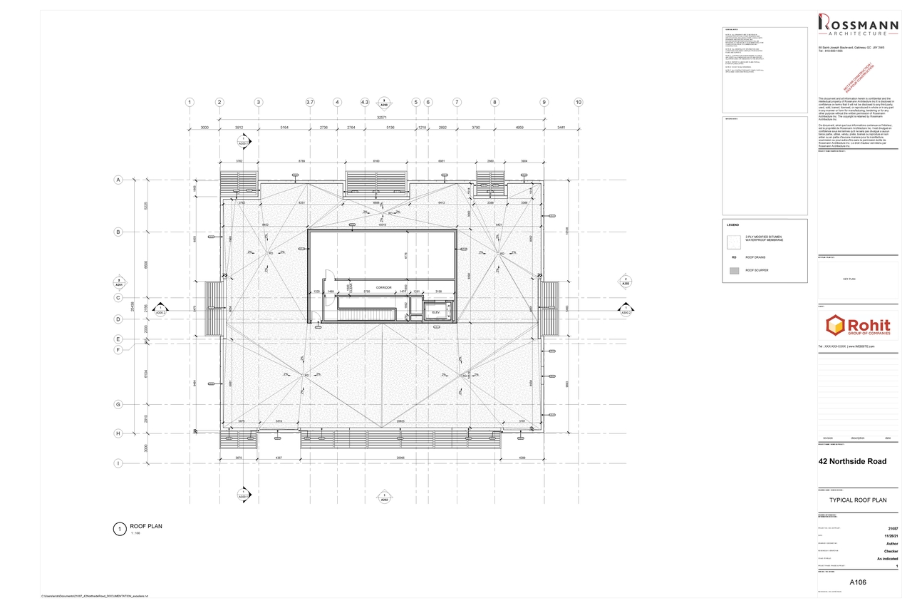 Floor plan for project from page 6 of the file '2022-01-28 - Parking and Floor Plans - D07-12-22-0015'