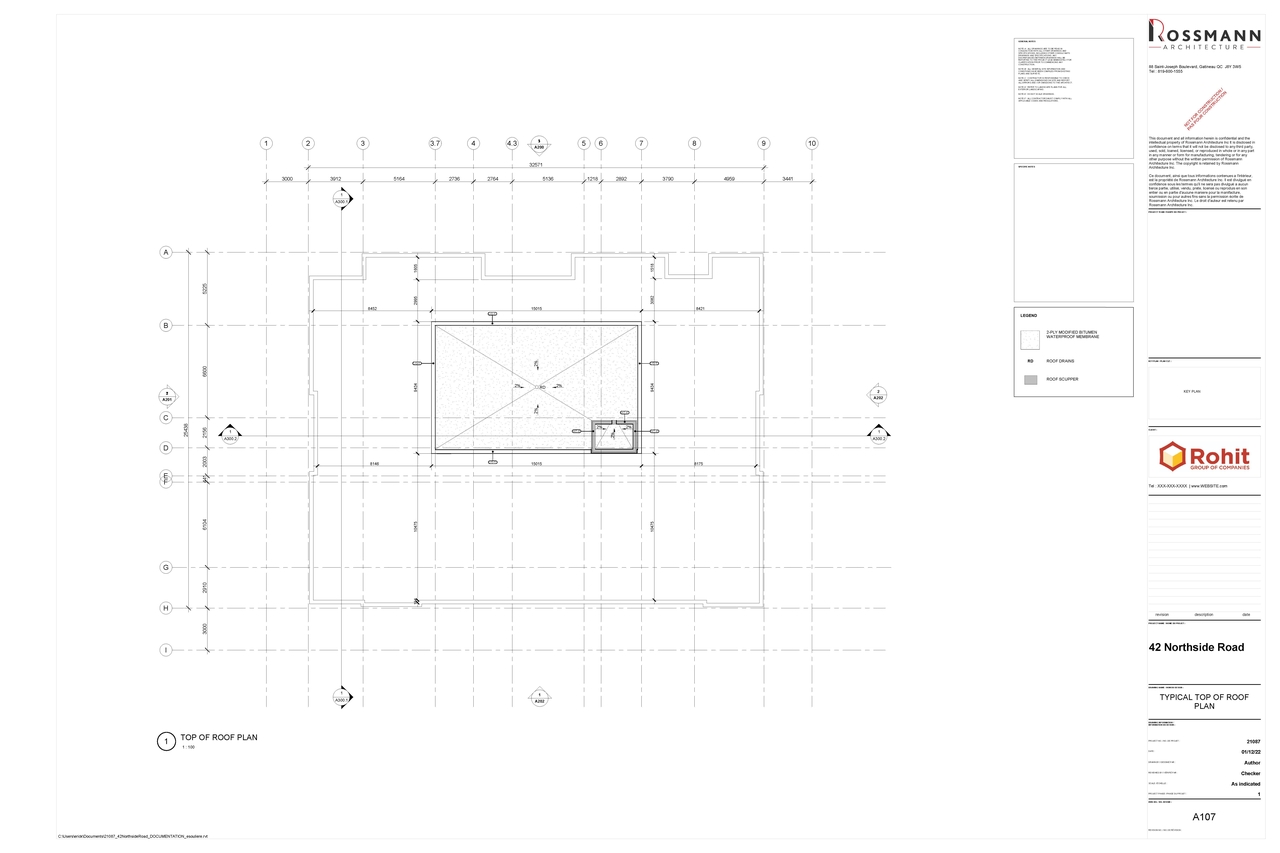 Construction site plan for project from page 7 of the file '2022-01-28 - Parking and Floor Plans - D07-12-22-0015'