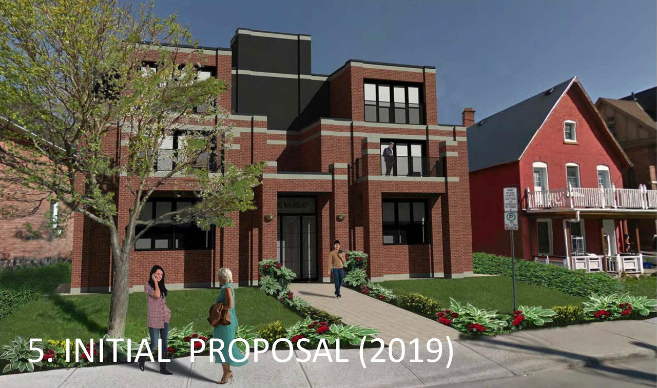 Rendering of building from page 27 of the file '2022-02-01 - Design Brief - D07-12-22-0016'