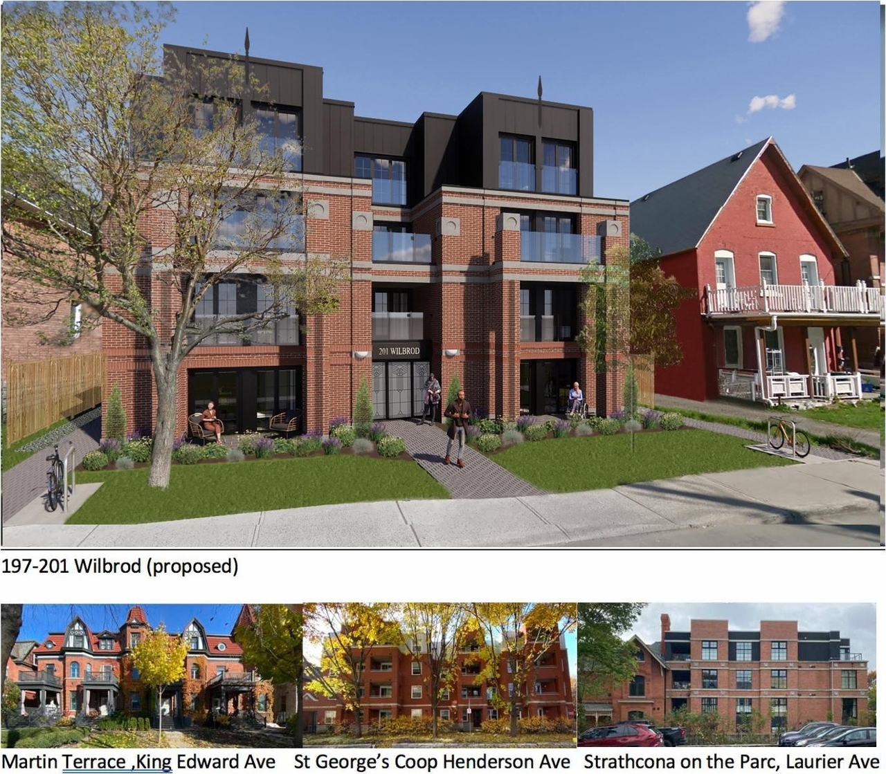 Rendering of building from page 34 of the file '2022-02-01 - Design Brief - D07-12-22-0016'