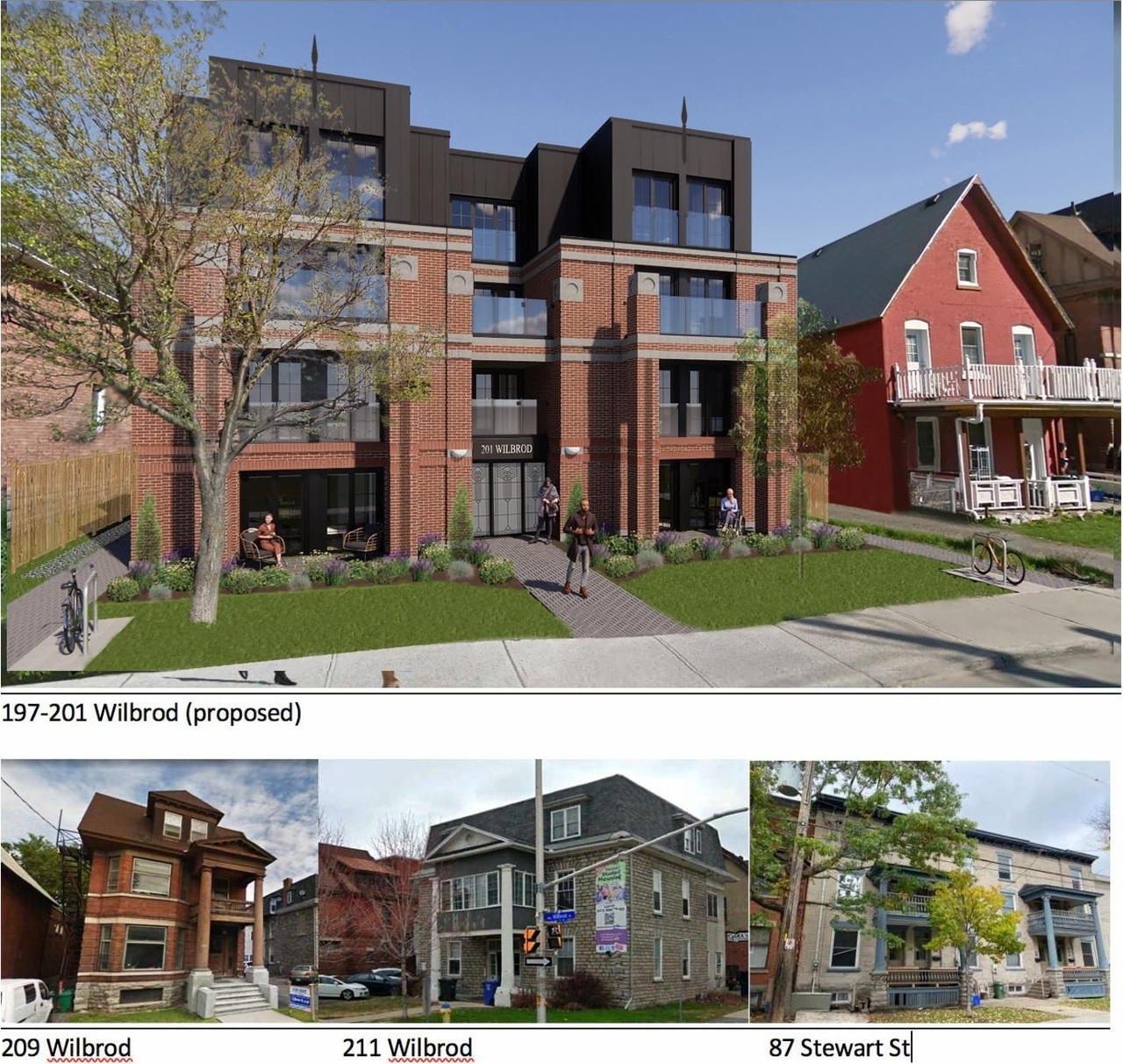 Rendering of building from page 35 of the file '2022-02-01 - Design Brief - D07-12-22-0016'
