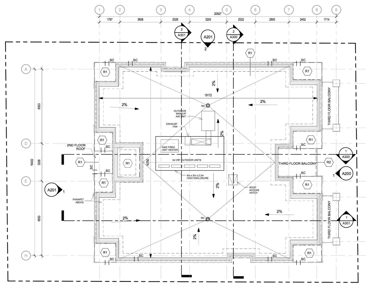 Floor plan for project from page 57 of the file '2022-02-01 - Design Brief - D07-12-22-0016'