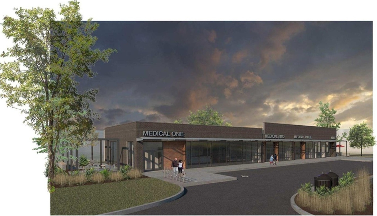 Rendering of building from page 12 of the file '2022-02-02 - Design Brief - D07-12-22-0017'