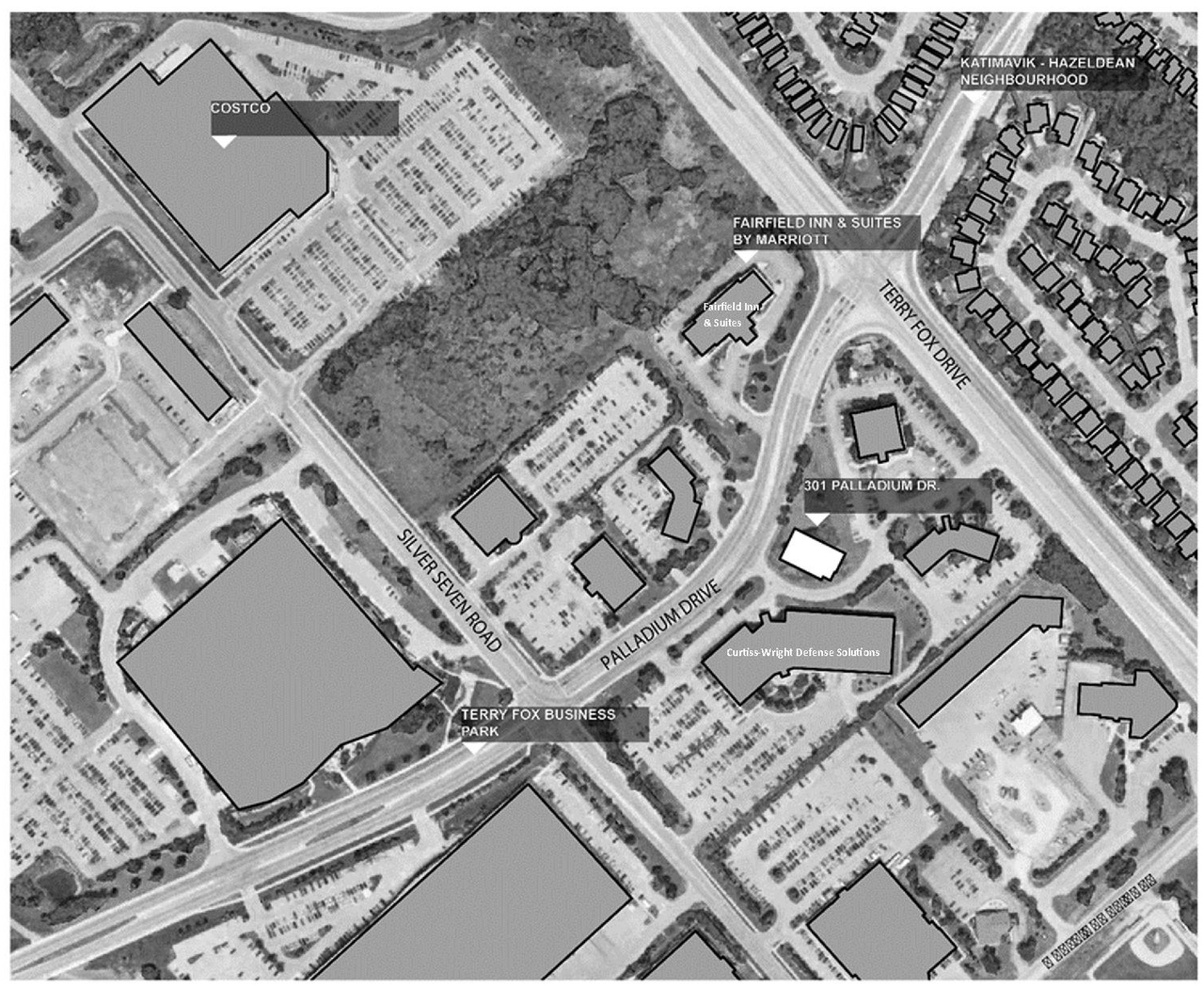 Construction site plan for project from page 7 of the file '2022-02-02 - Design Brief - D07-12-22-0017'