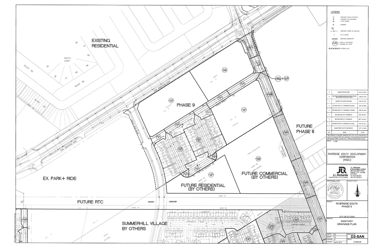 Construction site plan for project from page 71 of the file '2023-07-17 - Design Brief - D07-12-22-0021'