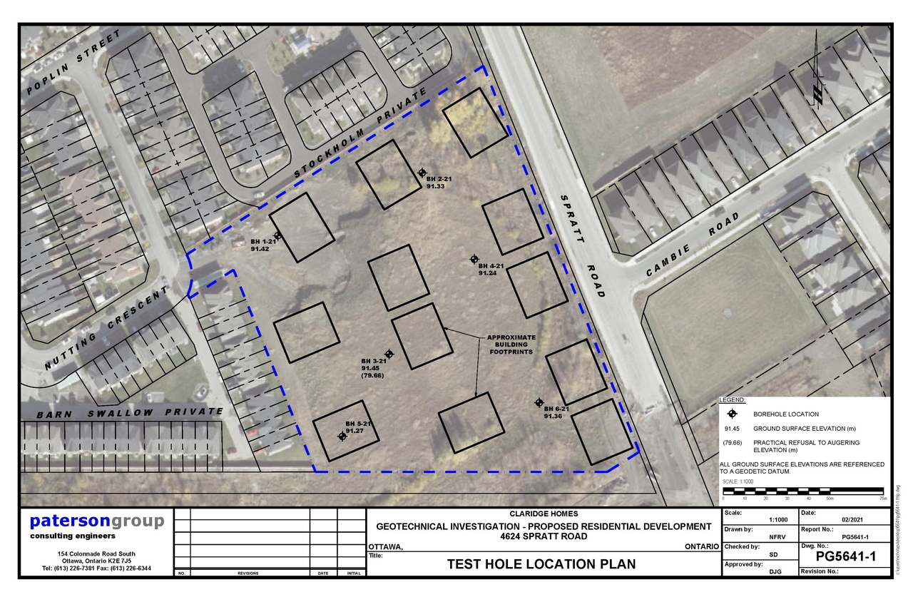 Construction site plan for project from page 115 of the file '2022-02-07 - Design Brief - D07-12-22-0021'