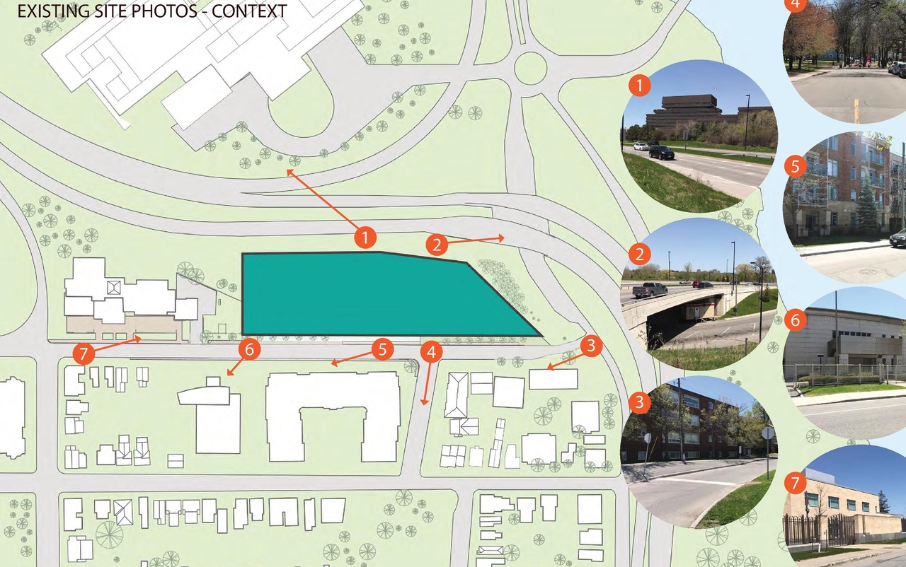 Construction site plan for project from page 10 of the file '2022-03-23 - UDRP Formal Review - D07-12-22-0041'