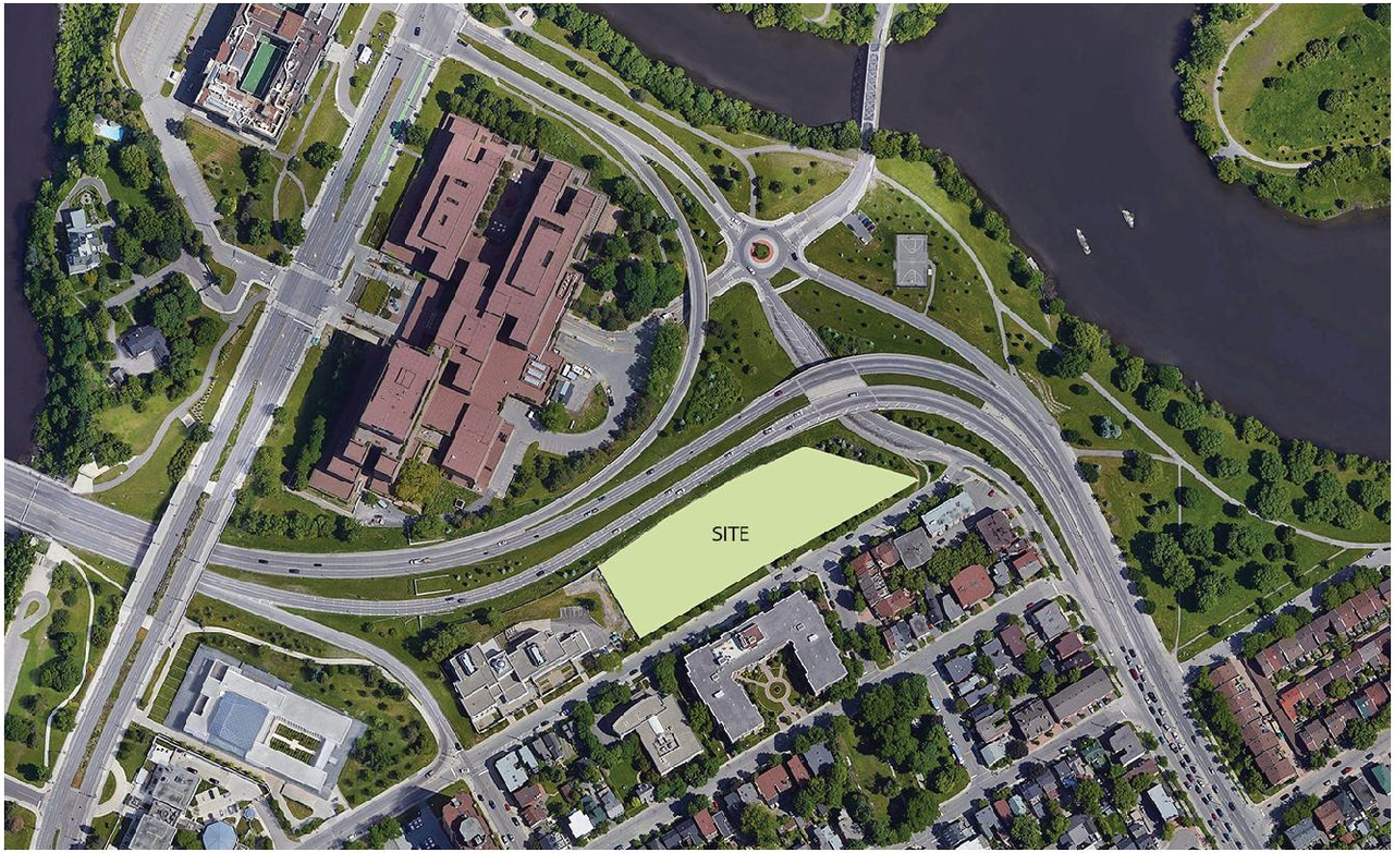 Construction site plan for project from page 3 of the file '2022-03-23 - UDRP Formal Review - D07-12-22-0041'