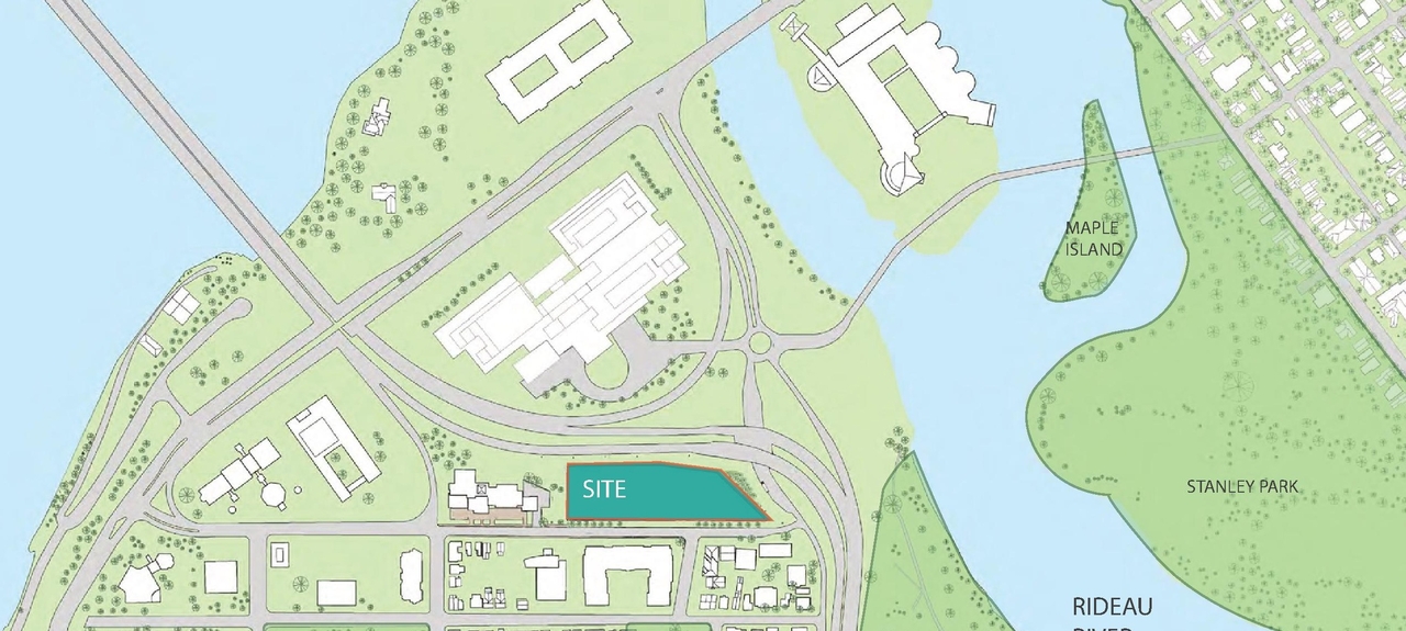 Construction site plan for project from page 6 of the file '2022-03-23 - UDRP Formal Review - D07-12-22-0041'