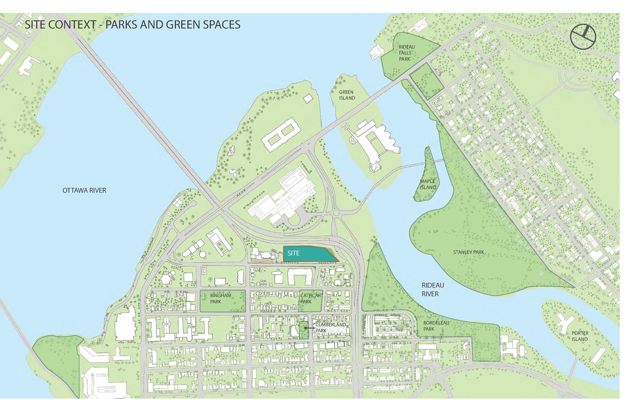 Construction site plan for project from page 6 of the file '2022-03-23 - UDRP Formal Review - D07-12-22-0041'