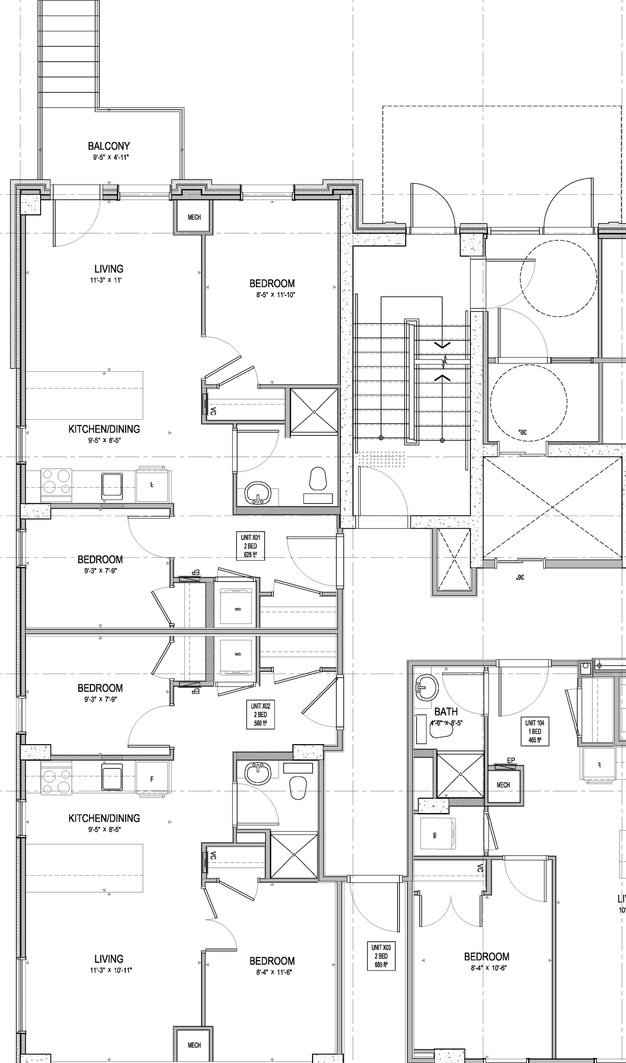 Floor plan for project from page 2 of the file '2022-12-09 - Basement and Ground Floor Plans - D07-12-22-0049'