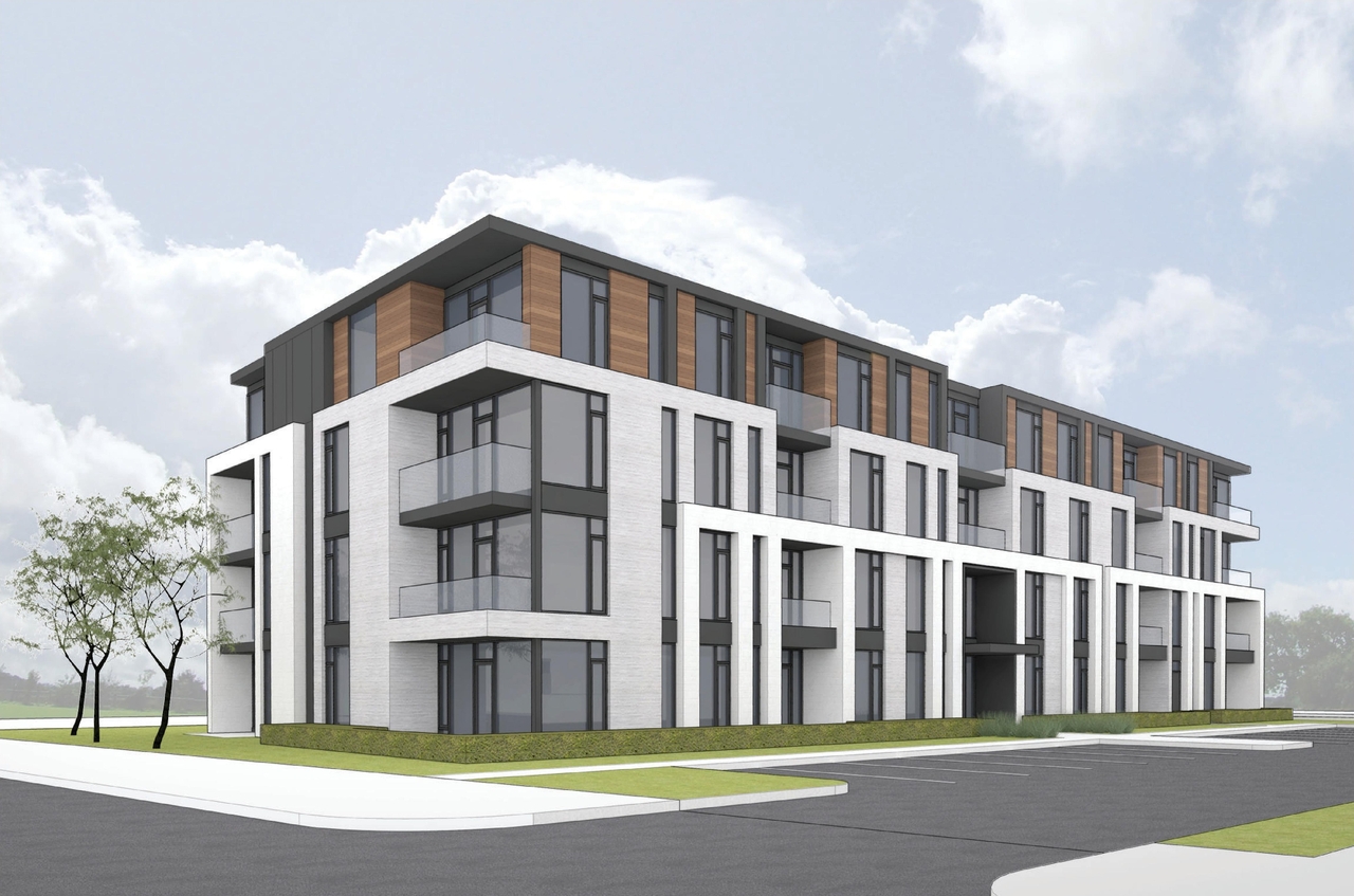 Rendering of building from page 3 of the file '2022-03-28 - Design Brief - D07-12-22-0050'