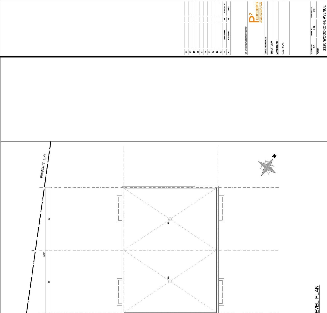 Construction site plan for project from page 23 of the file '2022-04-04 - Design Brief - D07-12-22-0055'