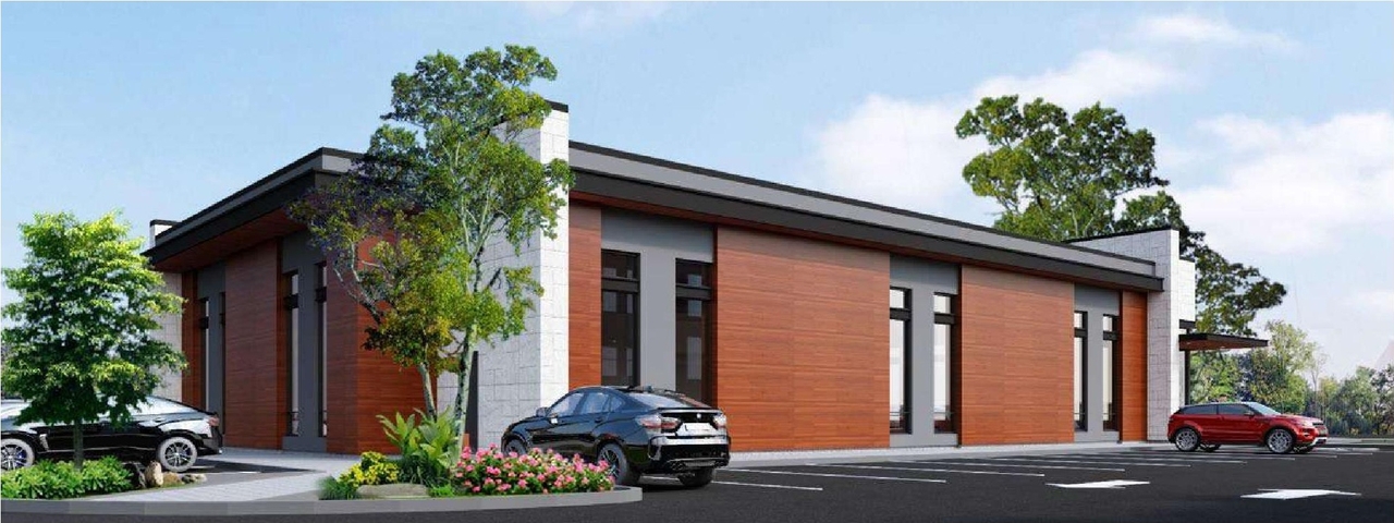 Rendering of building from page 9 of the file '2022-04-04 - Design Brief - D07-12-22-0055'