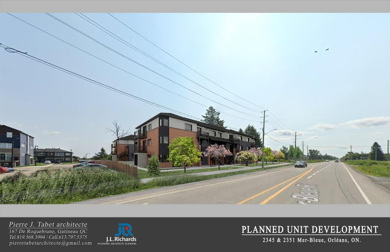 Rendering of building from page 7 of the file '2022-04-05 - Planning Rationale & Design Brief - D07-12-22-0056'