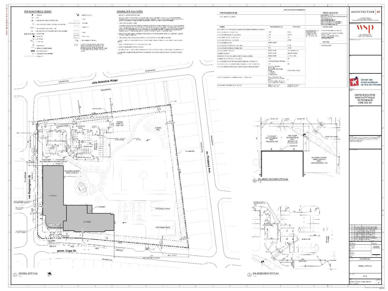 Construction site plan for project from page 16 of the file '2022-04-12 - Planning Rationale Public Consultation Strategy and Design Brief - D07-12-22-0058'