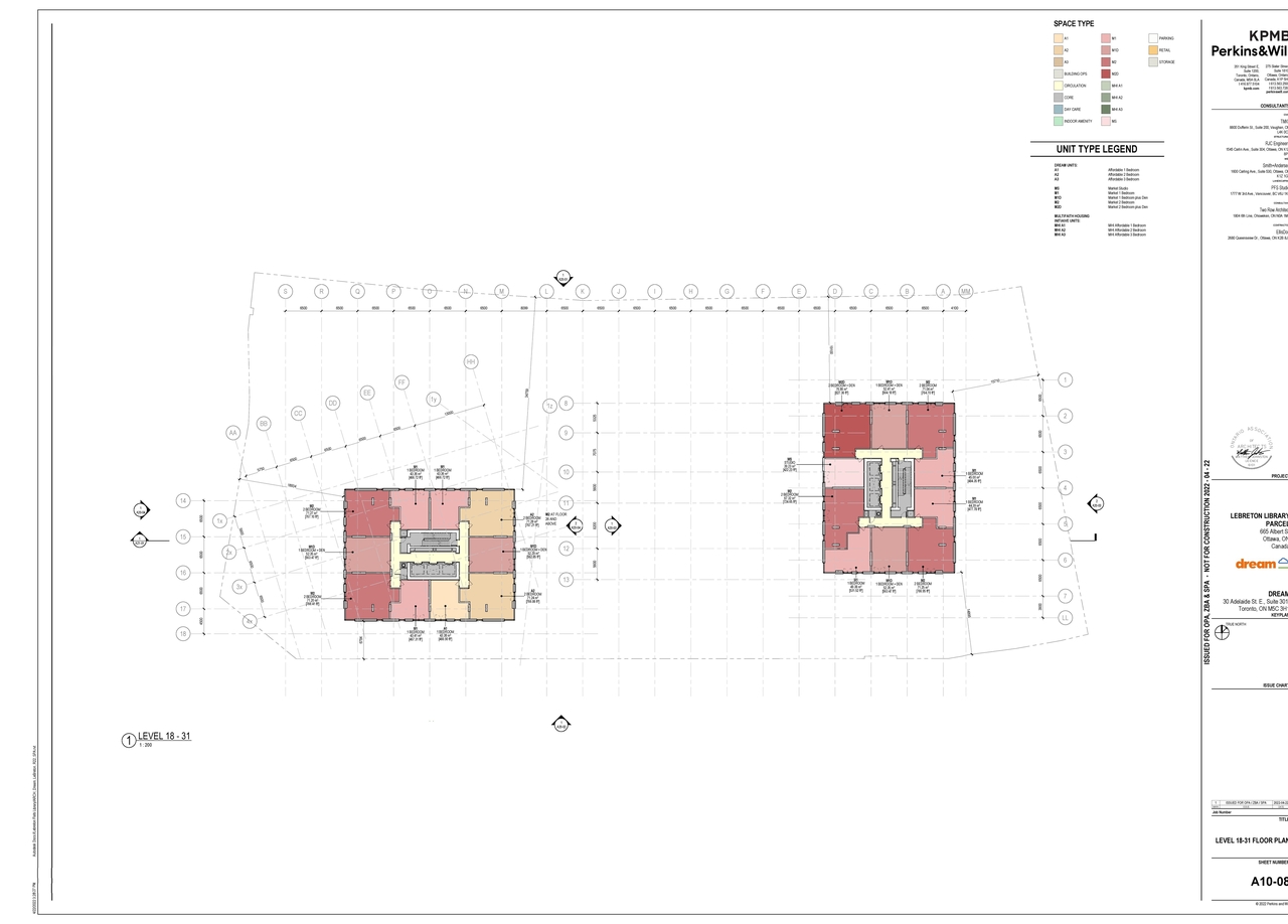 Floor plan for project from page 14 of the file '2022-04-26 - Site Plan, Floor Plans, Elevations - D07-12-22-0069'