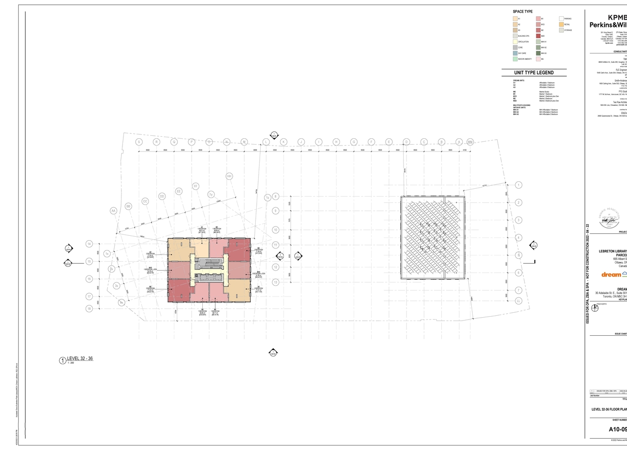 Floor plan for project from page 15 of the file '2022-04-26 - Site Plan, Floor Plans, Elevations - D07-12-22-0069'