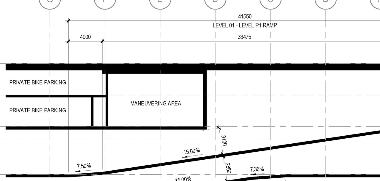 Construction site plan for project from page 22 of the file '2022-04-26 - Site Plan, Floor Plans, Elevations - D07-12-22-0069'