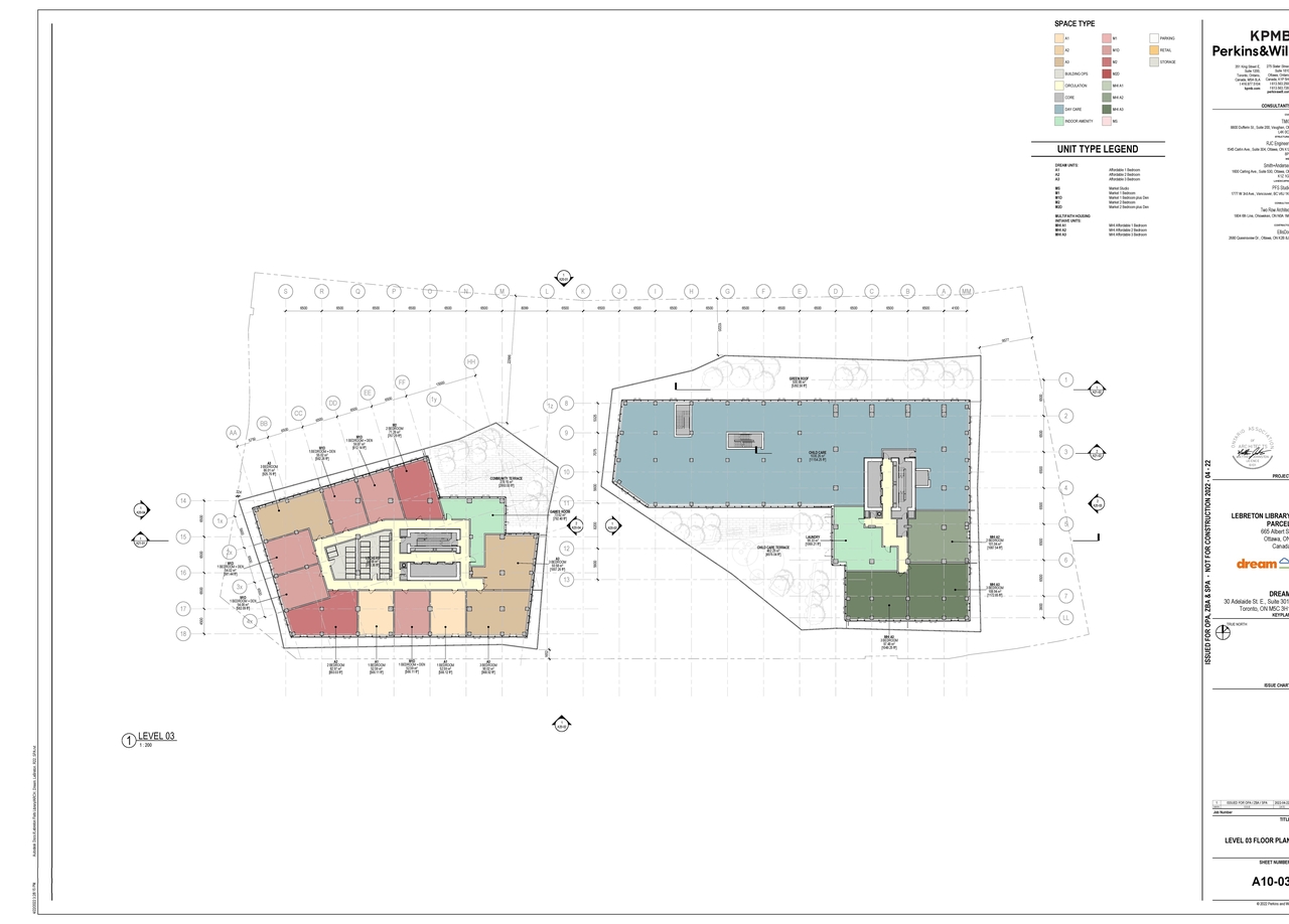 Floor plan for project from page 9 of the file '2022-04-26 - Site Plan, Floor Plans, Elevations - D07-12-22-0069'