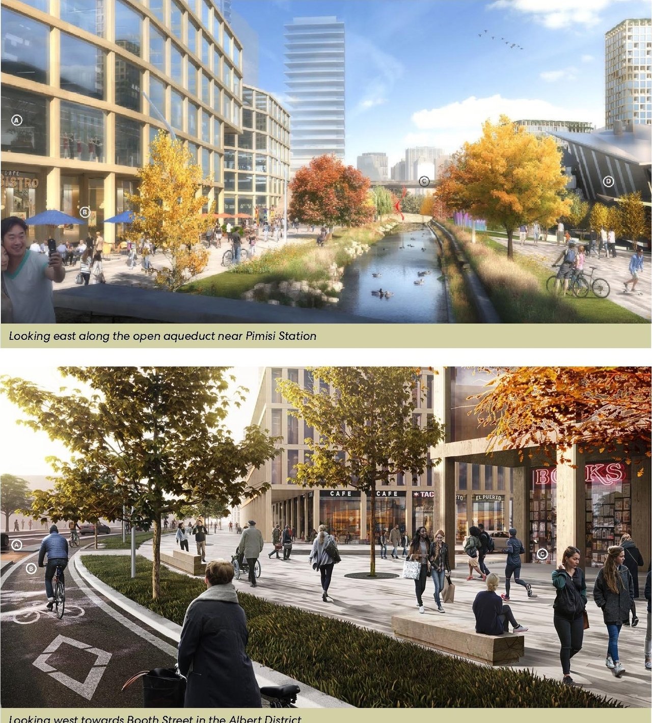 Rendering of building from page 24 of the file '2022-04-26 - Planning Rationale and Design Brief - D07-12-22-0069'