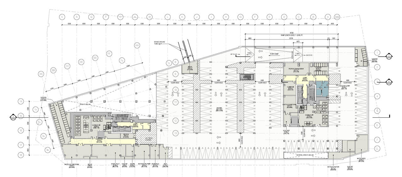 Floor plan for project from page 30 of the file '2022-04-26 - Planning Rationale and Design Brief - D07-12-22-0069'