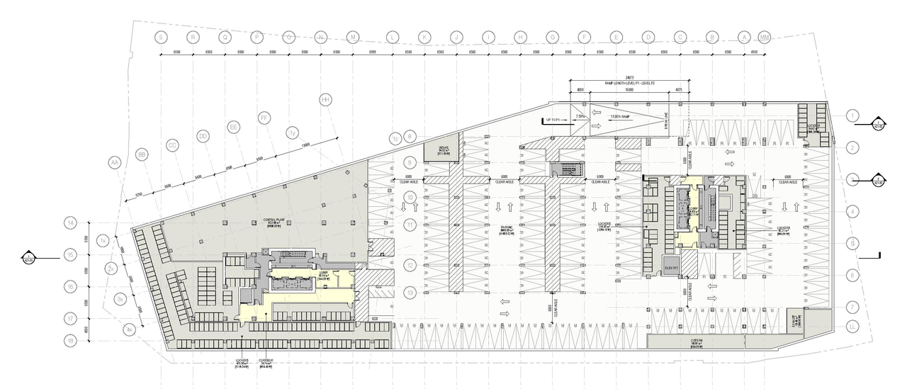 Floor plan for project from page 31 of the file '2022-04-26 - Planning Rationale and Design Brief - D07-12-22-0069'