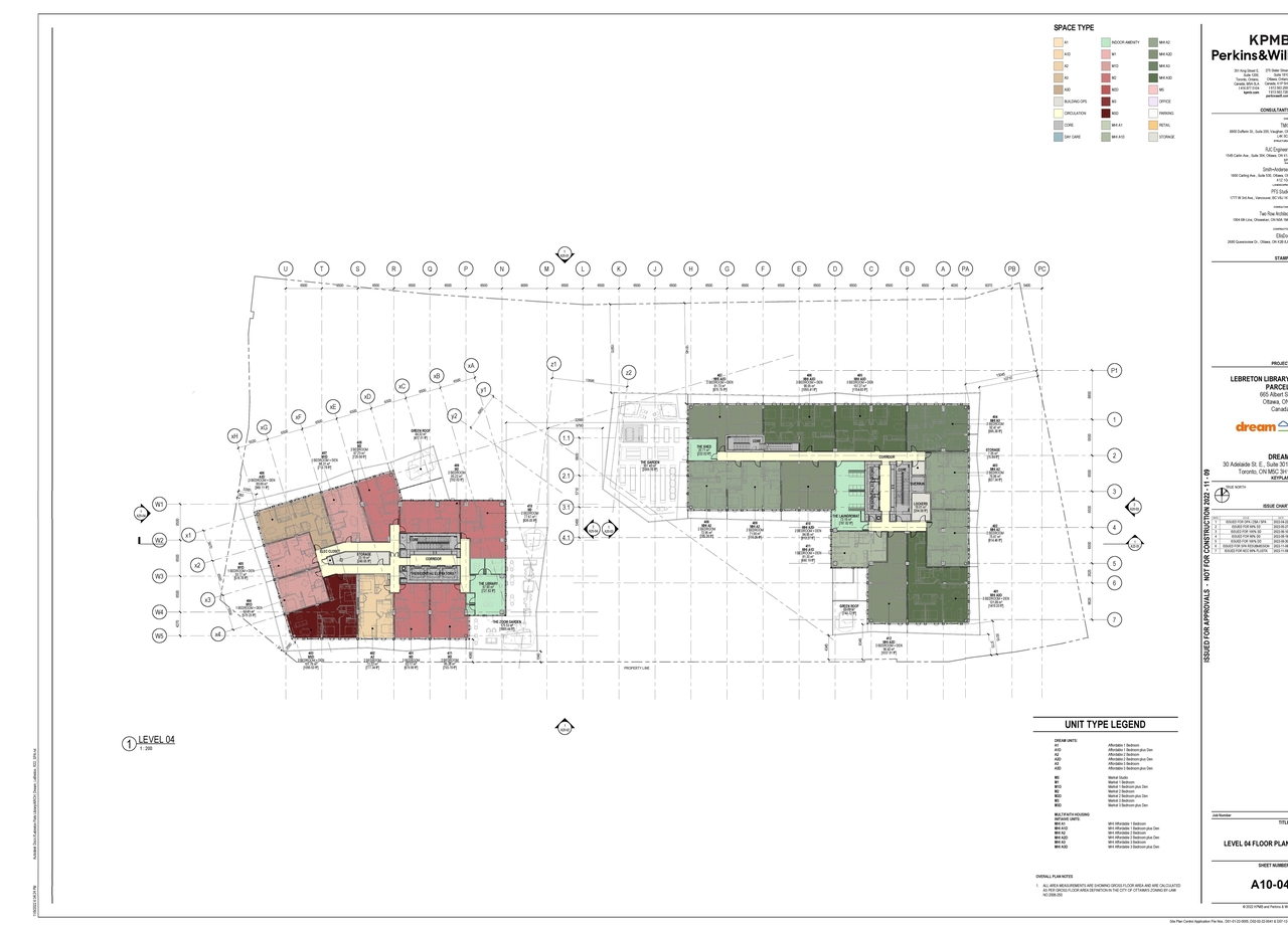 Floor plan for project from page 10 of the file '2022-11-14 - Site Plan and Floor Plans - D07-12-22-0069'