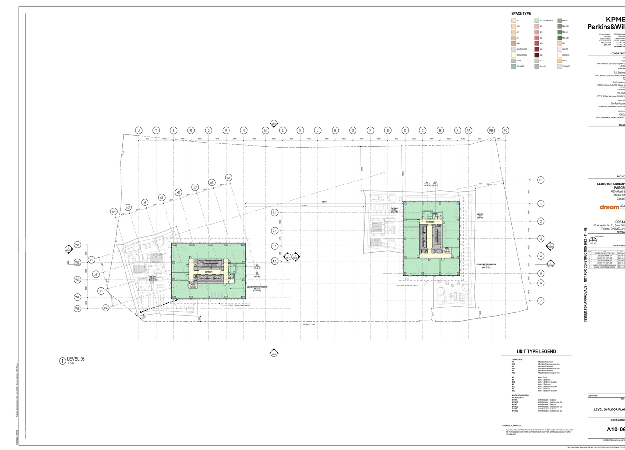 Floor plan for project from page 12 of the file '2022-11-14 - Site Plan and Floor Plans - D07-12-22-0069'