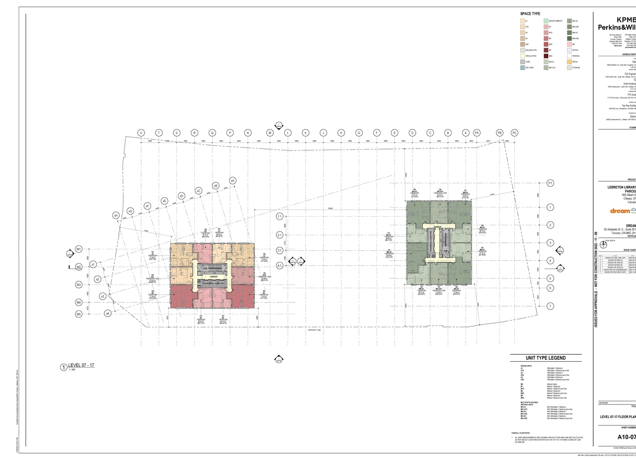 Floor plan for project from page 13 of the file '2022-11-14 - Site Plan and Floor Plans - D07-12-22-0069'