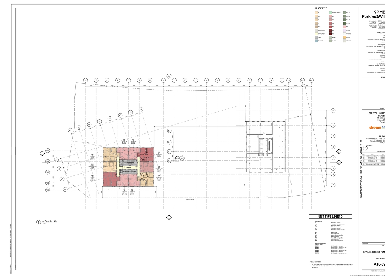 Floor plan for project from page 15 of the file '2022-11-14 - Site Plan and Floor Plans - D07-12-22-0069'