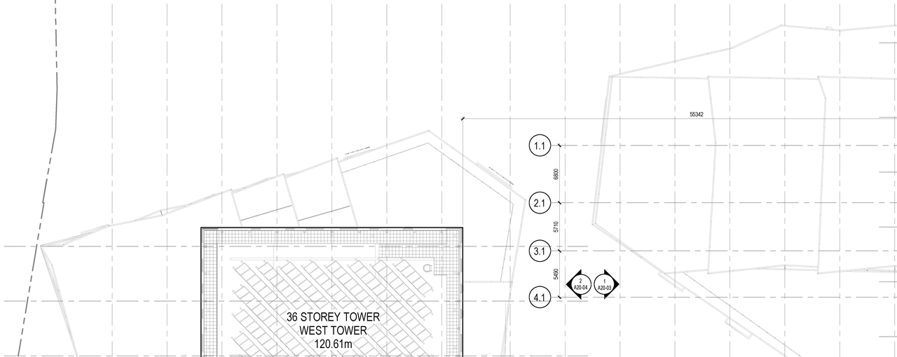 Construction site plan for project from page 17 of the file '2022-11-14 - Site Plan and Floor Plans - D07-12-22-0069'