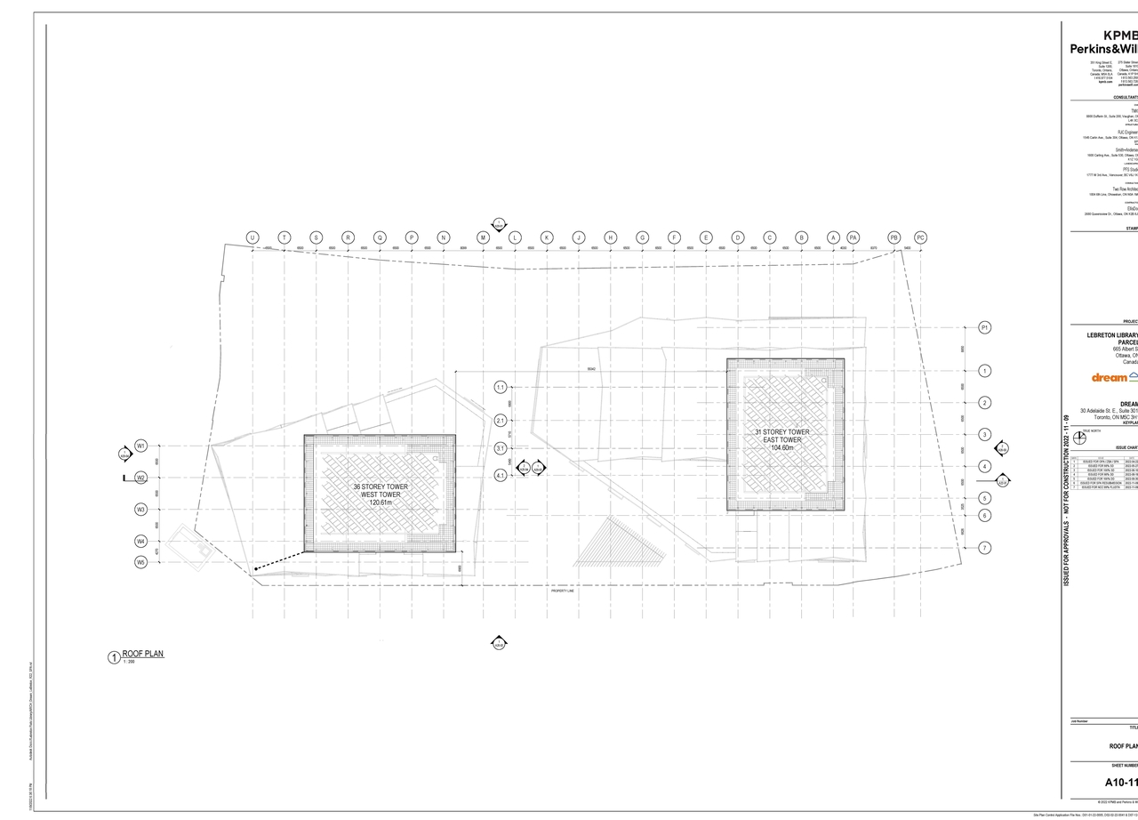 Construction site plan for project from page 17 of the file '2022-11-14 - Site Plan and Floor Plans - D07-12-22-0069'