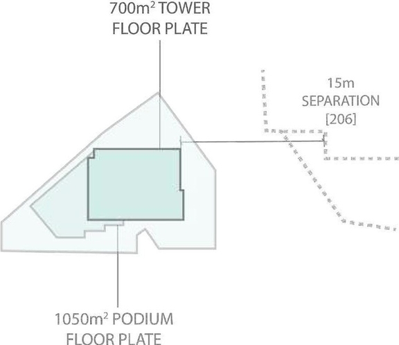 Construction site plan for project from page 5 of the file '2022-10-03 - Design Brief - D07-12-22-0071'