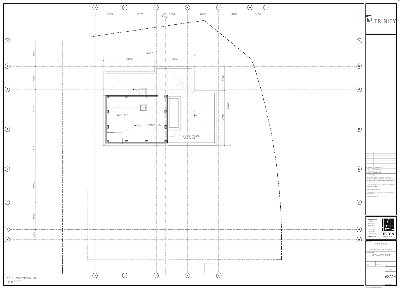 Floor plan for project from page 17 of the file '2023-06-28 - Site, Heritage Floor , Elevation Sections, Views Plans - D07-12-22-0082'