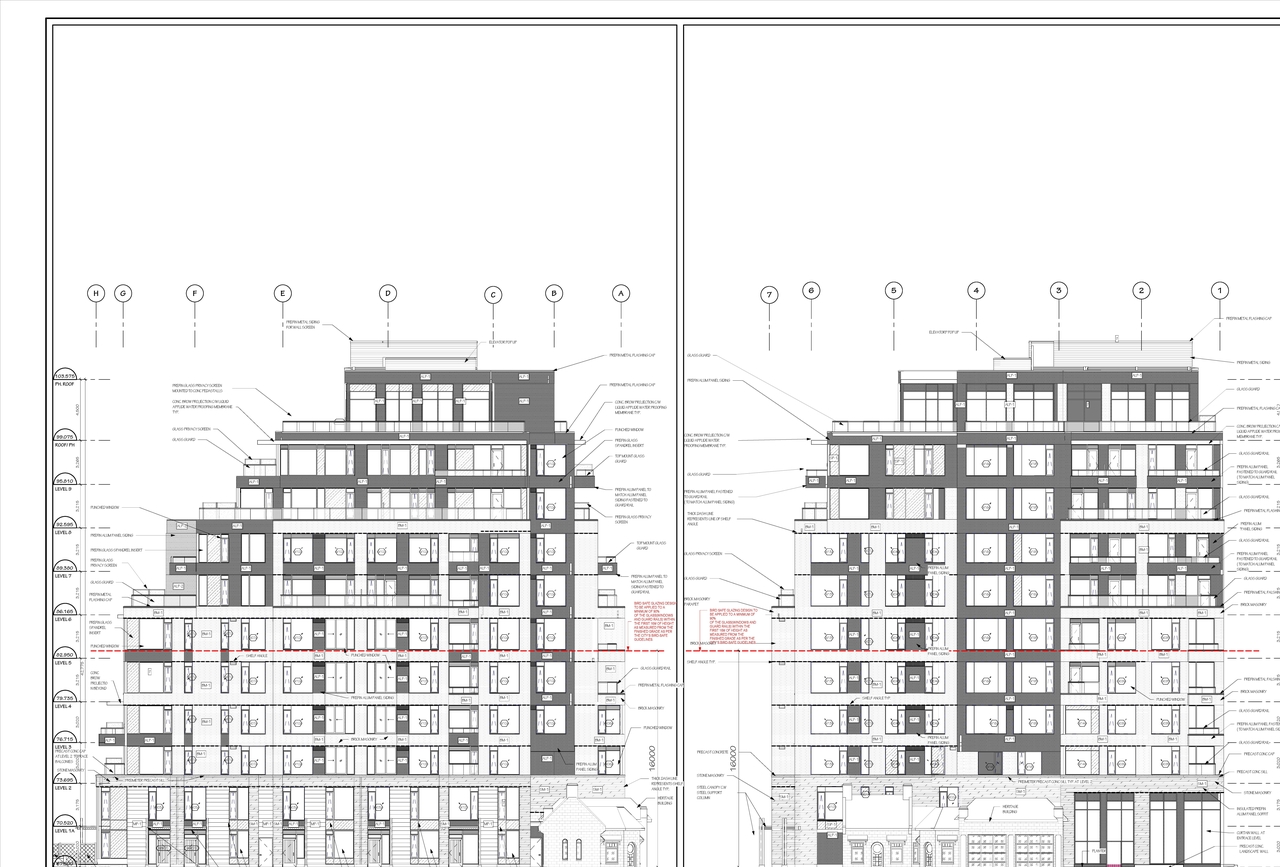 Image from page 19 of the file '2023-06-28 - Site, Heritage Floor , Elevation Sections, Views Plans - D07-12-22-0082'