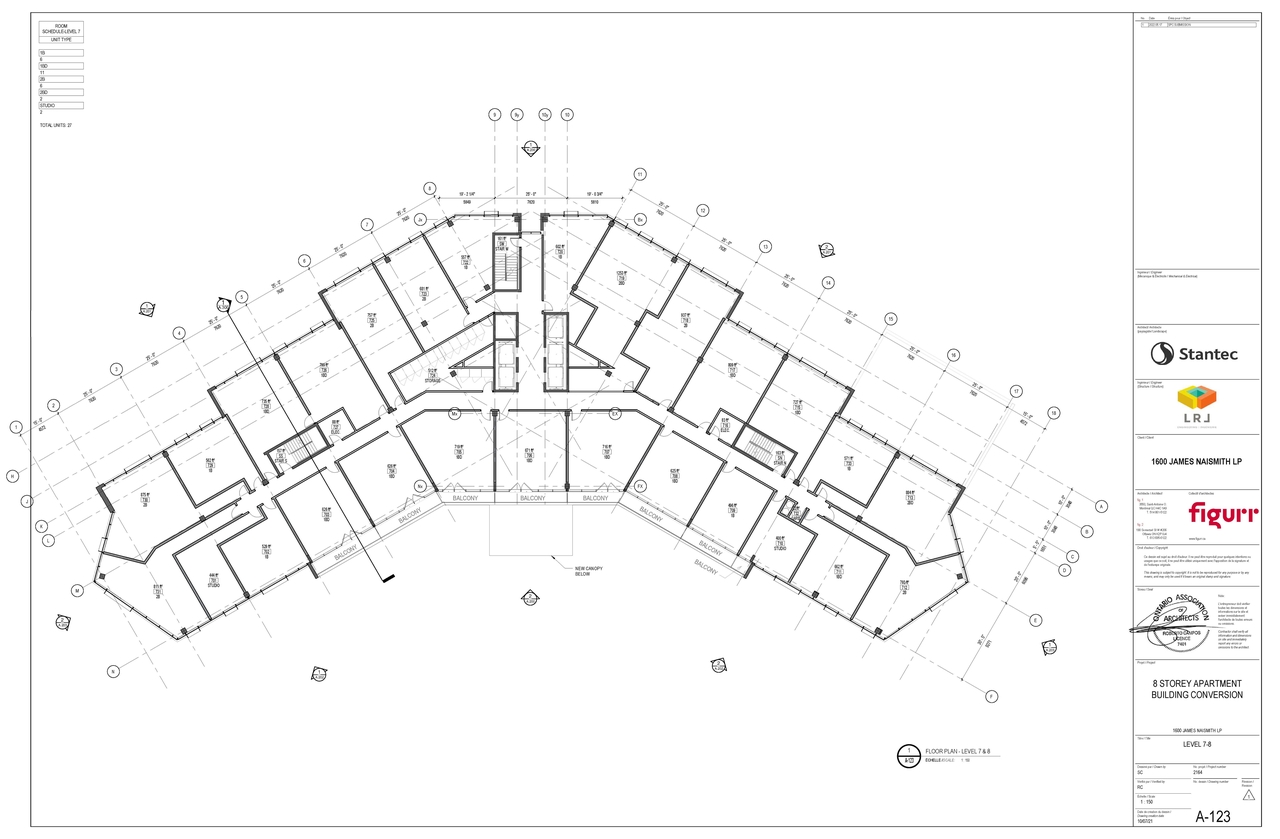 Floor plan for project from page 4 of the file '2022-05-24 - Floor Plans - D07-12-22-0084'