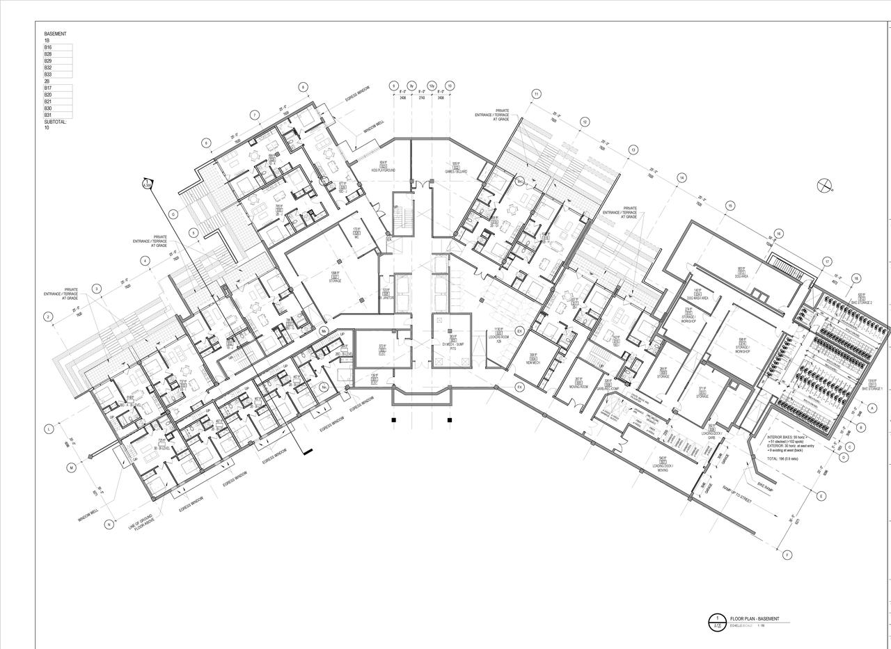 Floor plan for project from page 1 of the file '2022-10-07 - Floor Plans - D07-12-22-0084'