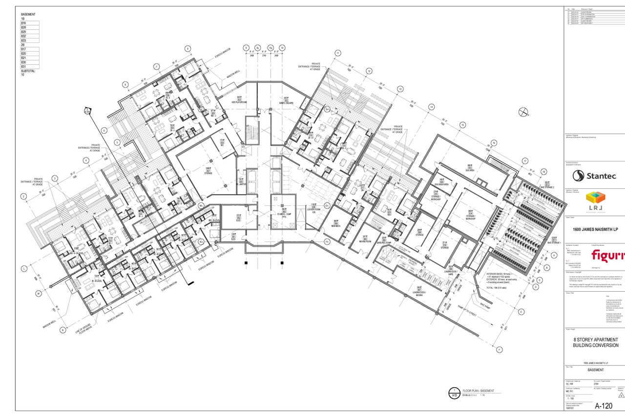 Floor plan for project from page 1 of the file '2022-10-07 - Floor Plans - D07-12-22-0084'