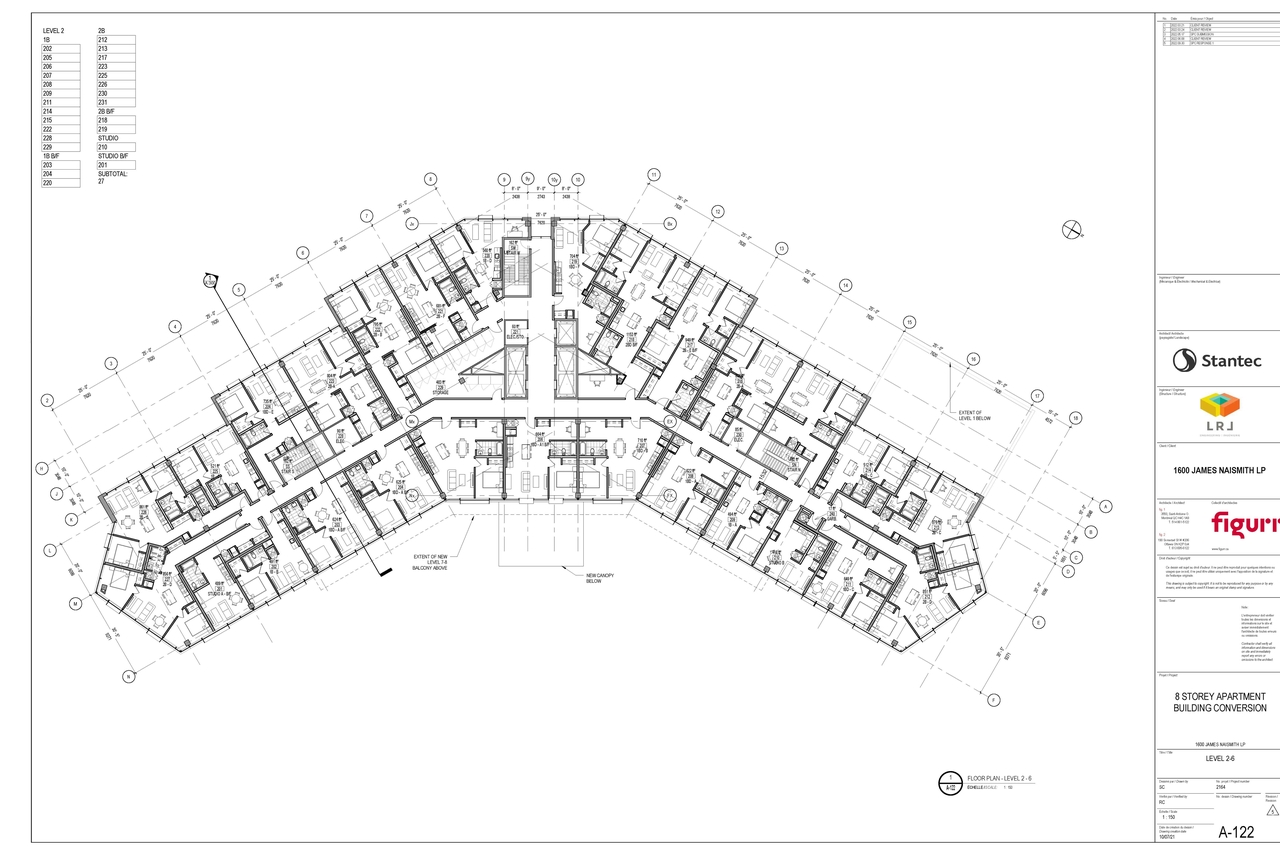 Floor plan for project from page 3 of the file '2022-10-07 - Floor Plans - D07-12-22-0084'