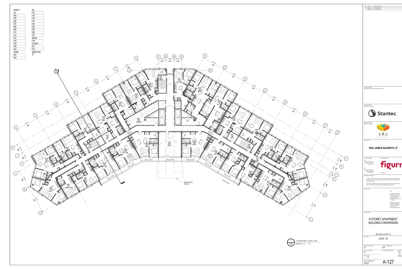 Floor plan for project from page 4 of the file '2022-10-07 - Floor Plans - D07-12-22-0084'