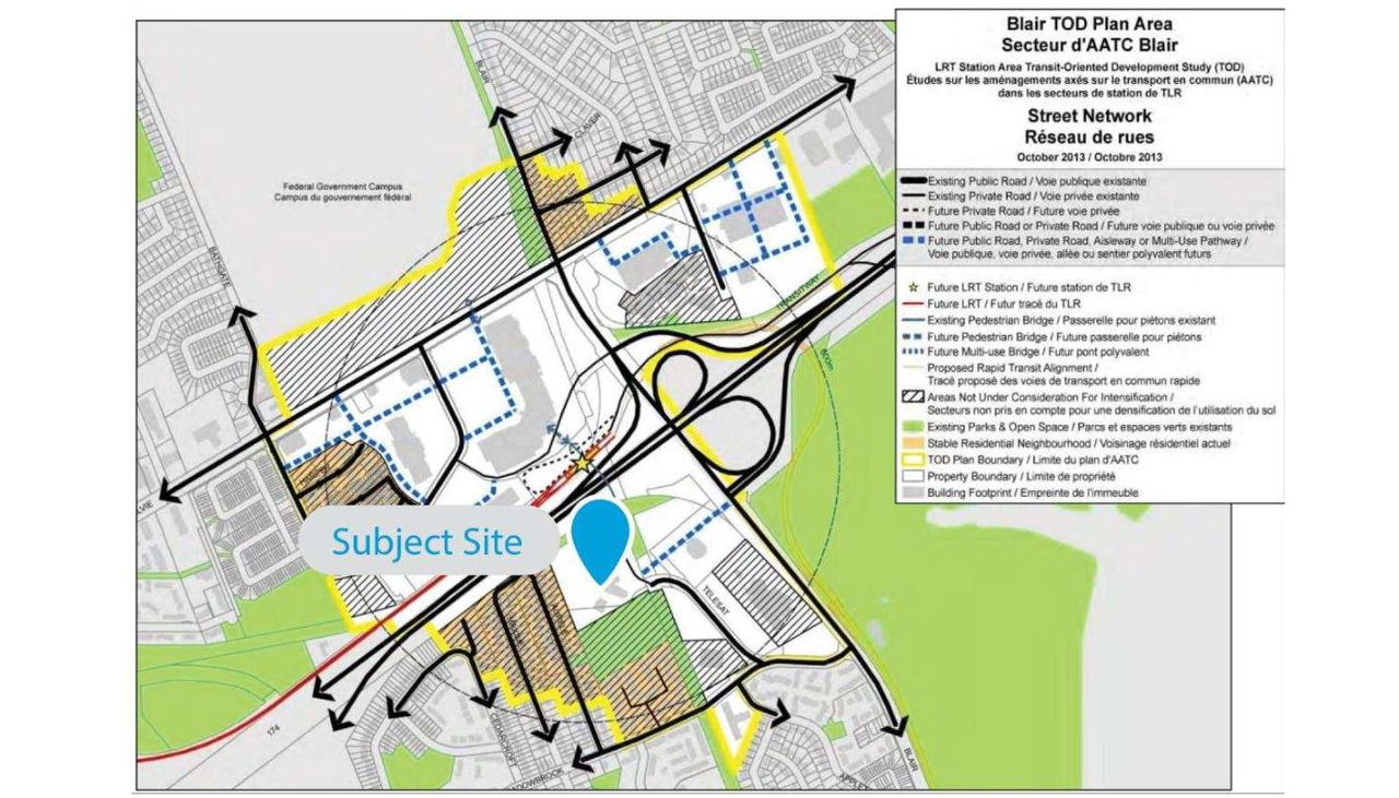 Construction site plan for project from page 26 of the file '2022-05-24 - Planning Rationale and Design Brief - D07-12-22-0084'