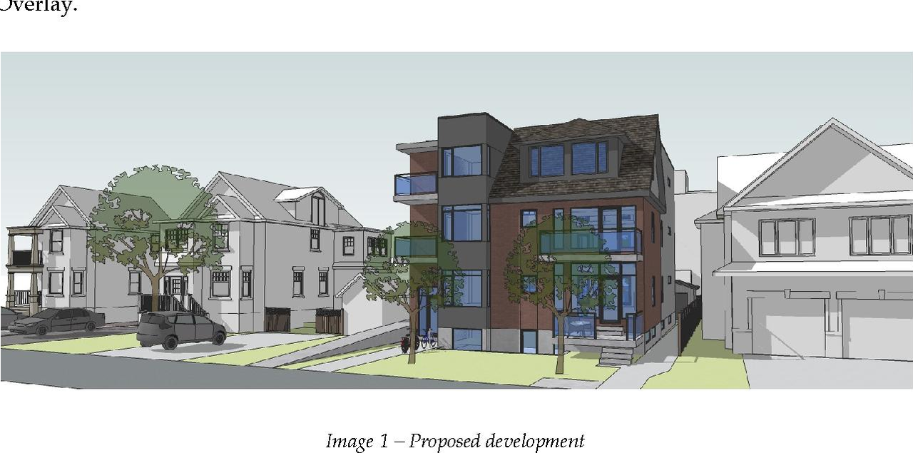 Rendering of building from page 1 of the file '2022-05-24 - Design Brief - D07-12-22-0086'