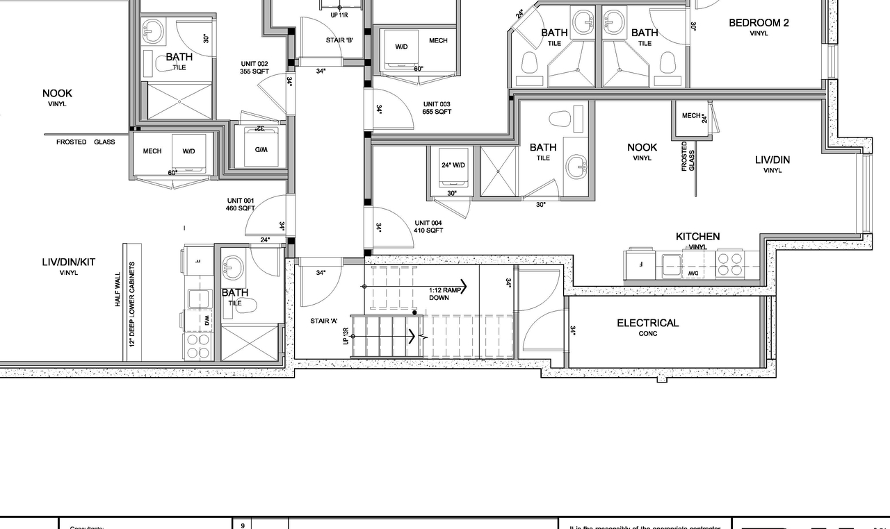 Floor plan for project from page 1 of the file '2023-04-17 - Floor Plans - D07-12-22-0086'
