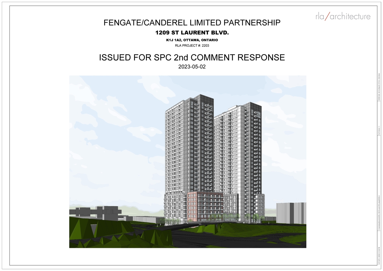 Image from page 1 of the file '2023-05-09 - Floor, Elevations, materials, perspectives Plans - D07-12-22-0089'