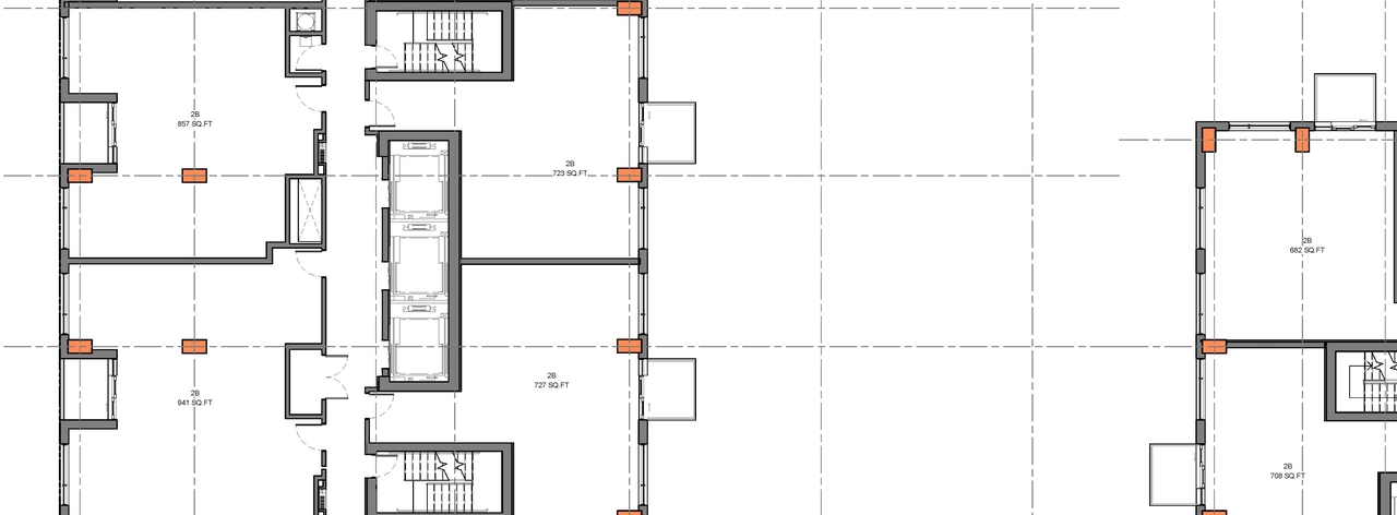 Construction site plan for project from page 10 of the file '2023-05-09 - Floor, Elevations, materials, perspectives Plans - D07-12-22-0089'