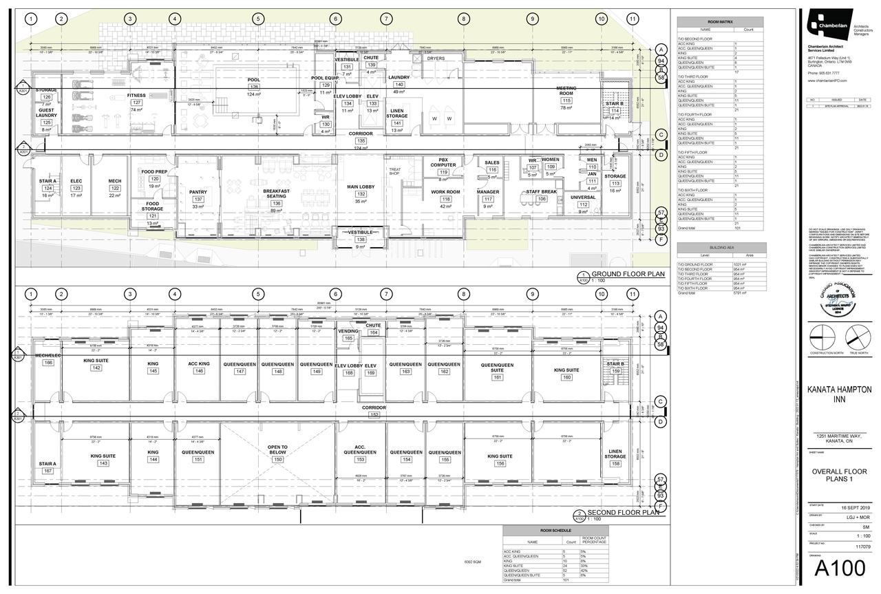 Floor plan for project from page 1 of the file '2022-06-13 - Floor Plans - D07-12-22-0091'
