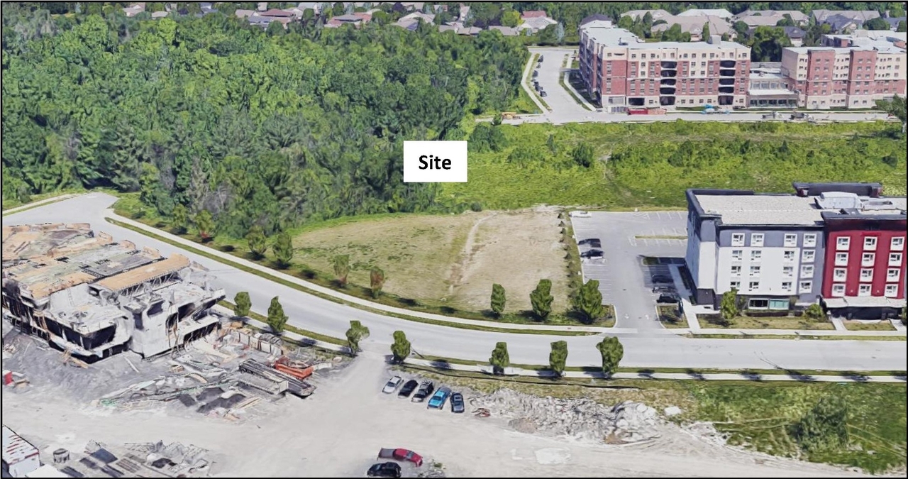 Construction site plan for project from page 3 of the file '2022-06-13 - Urban Design Brief - D07-12-22-0091'